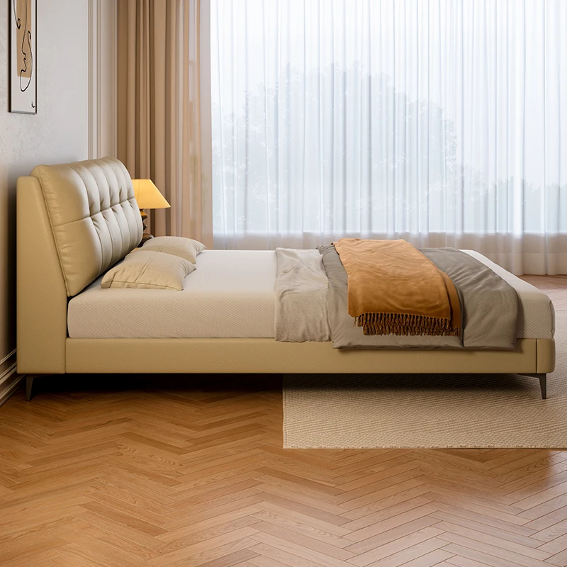 Каркас двуспальной кровати принцессы для спальни дизайнерский европейский