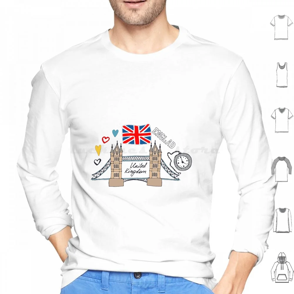 

Love On Tour толстовки Лондон с длинным рукавом Love On Tour London