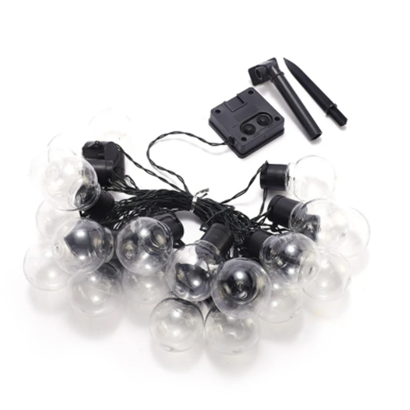 

Solar String Lights Outdoor LED Crystal Ball Lights Waterproof String Lights Fairy Lights Garden Decoration