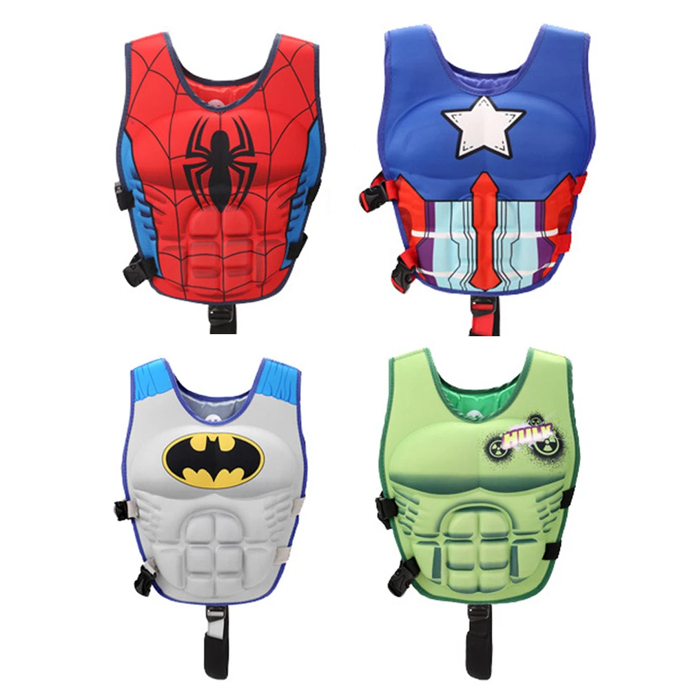 

Kids Swim Vest Life Jacket Boys Girls Swimming Floation Swimsuit Buoyancy Swimwear for 36 mouths-7years old