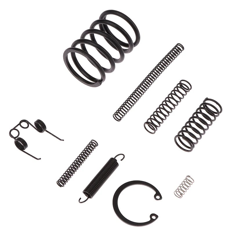 9Pcs Pallet Air Coil Nailer Accessory Springs Set Spare Parts For CN55 Pneumatic Coil Nailer Pallet Nailing Machine