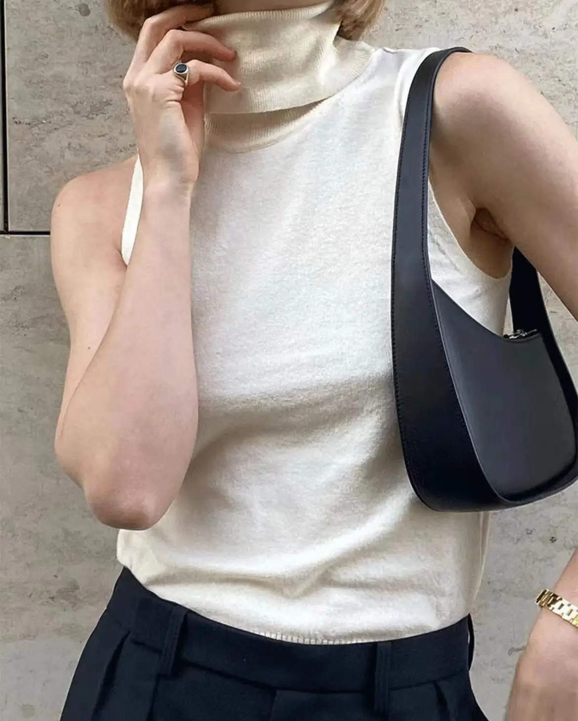 2023 Summer Fashion Shoulder Bag Women Designer Leather Handbag Luxury Brand Fashion Ladies Irregular Underarm Shoulder Handbag