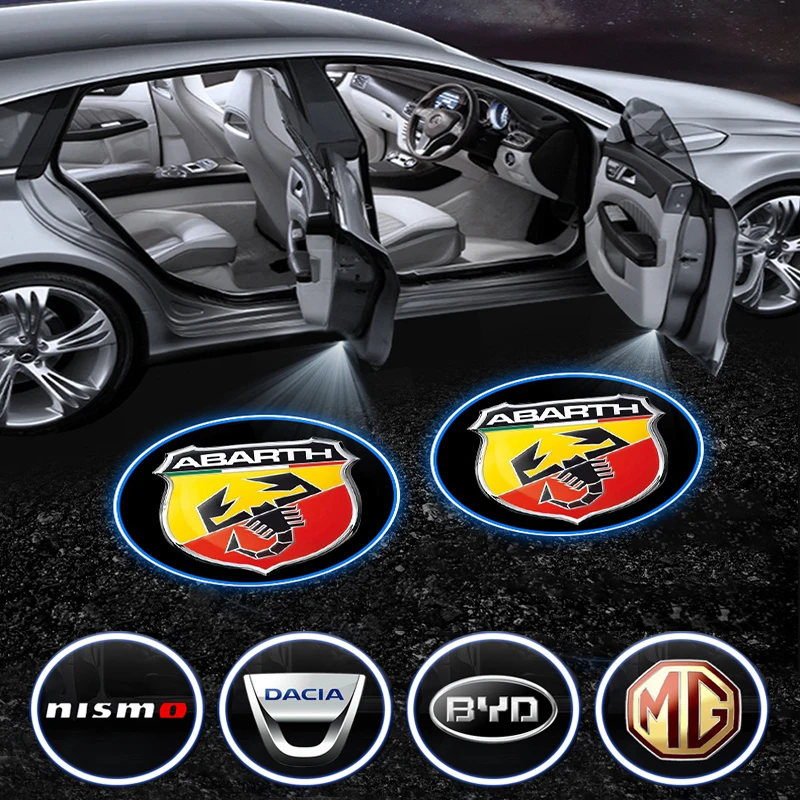

Car Welcome Light Led Door Light Projector Logo Lamp for Hyundai I30 Tucson IX35 Accent Santa Fe Sonata Solaris Azera Creta Ix25