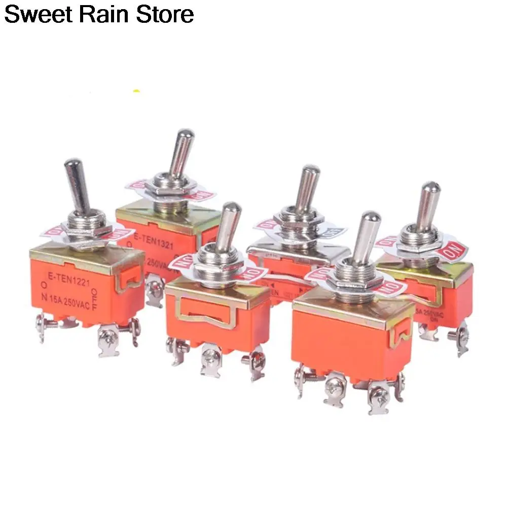 1 шт. новый высококачественный 15а 110В SPST 2 4 6 Терминал вкл/выкл переключатель самоблокирующаяся водонепроницаемая крышка