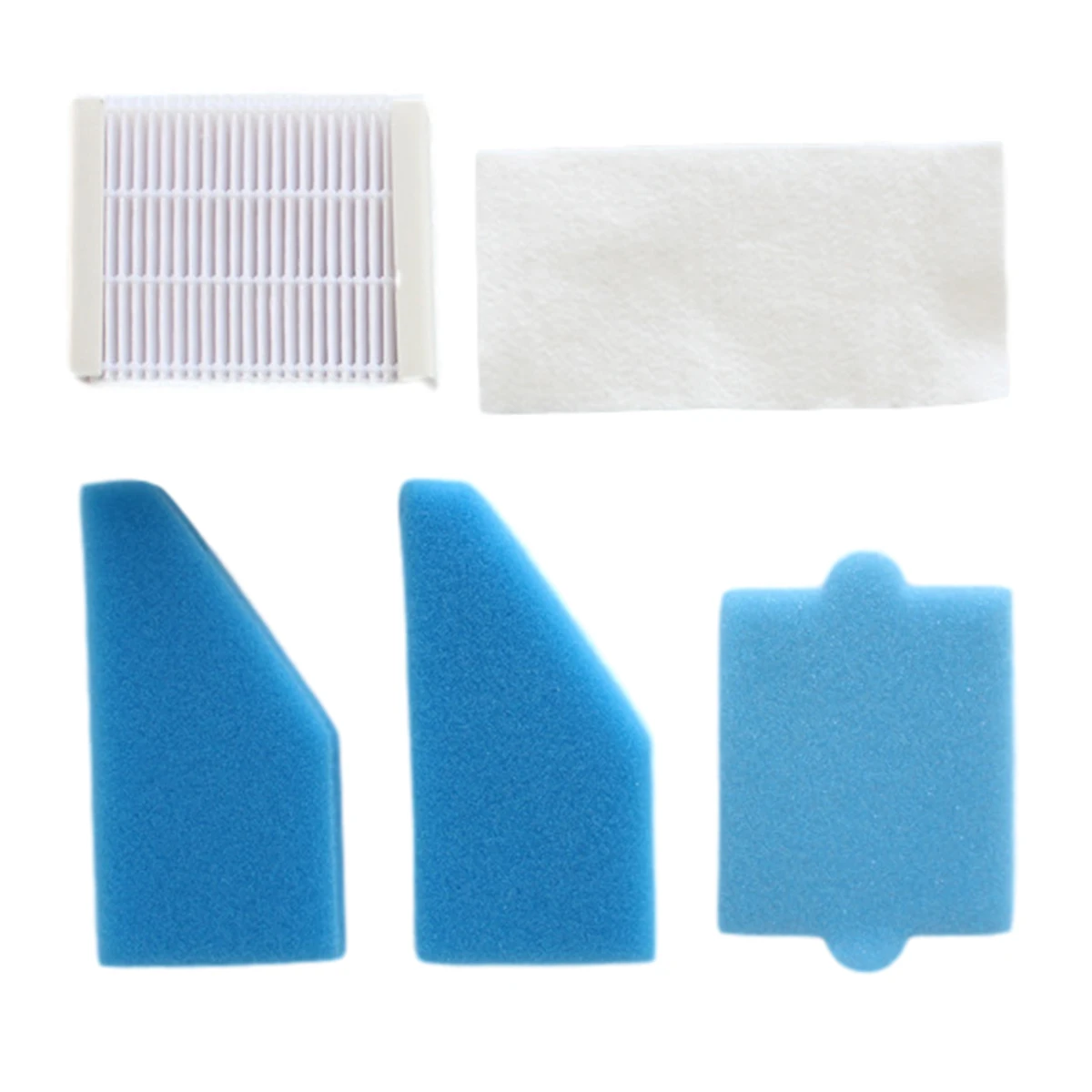 

5pcs Filter Set Suitable For Thomas AQUA + Anti Allergy, AQUA + Pet & Family Household Sweeper Filters Cleaning Tool Replacement