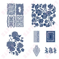 grass and flowers charisma metal cutting dies scrapbook diy diary decoration craft embossing template greet cards handmade mould