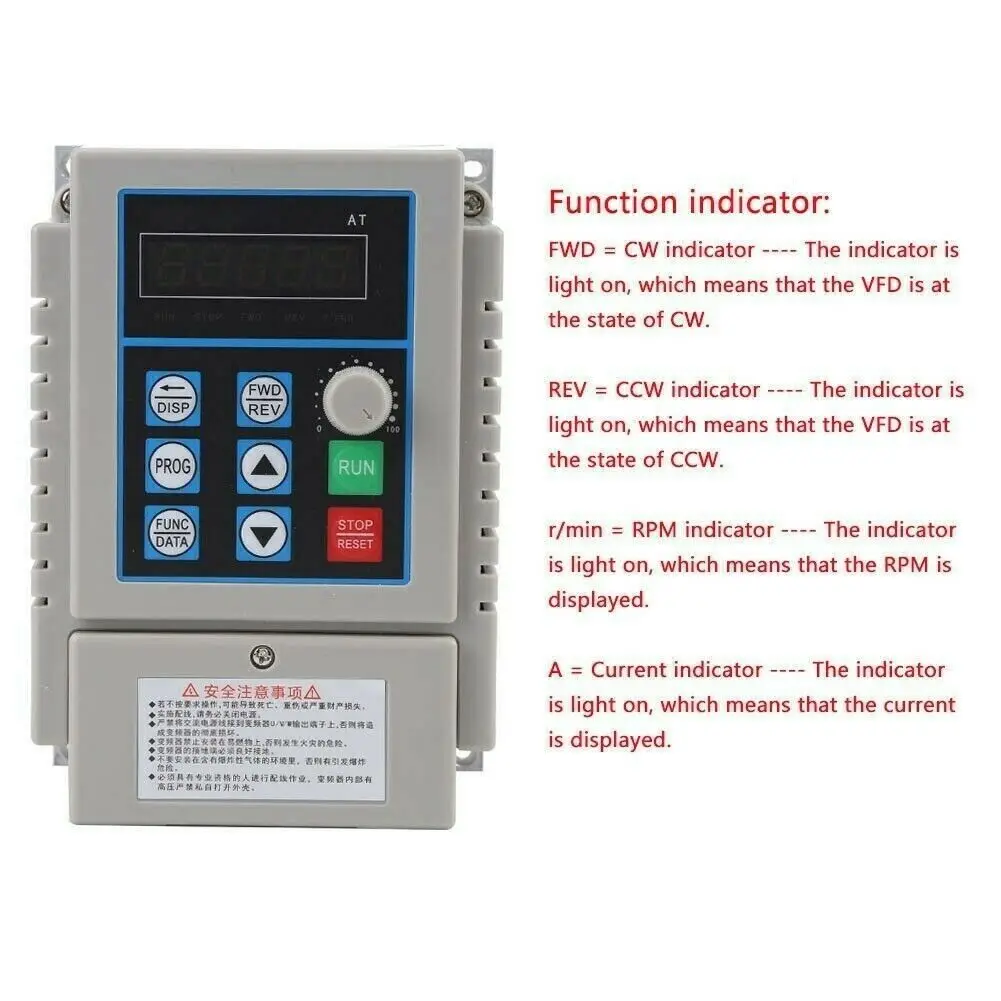 

Flame Retardant Variable Frequency Drive 3 Phase AT1-0750X Anti-interference