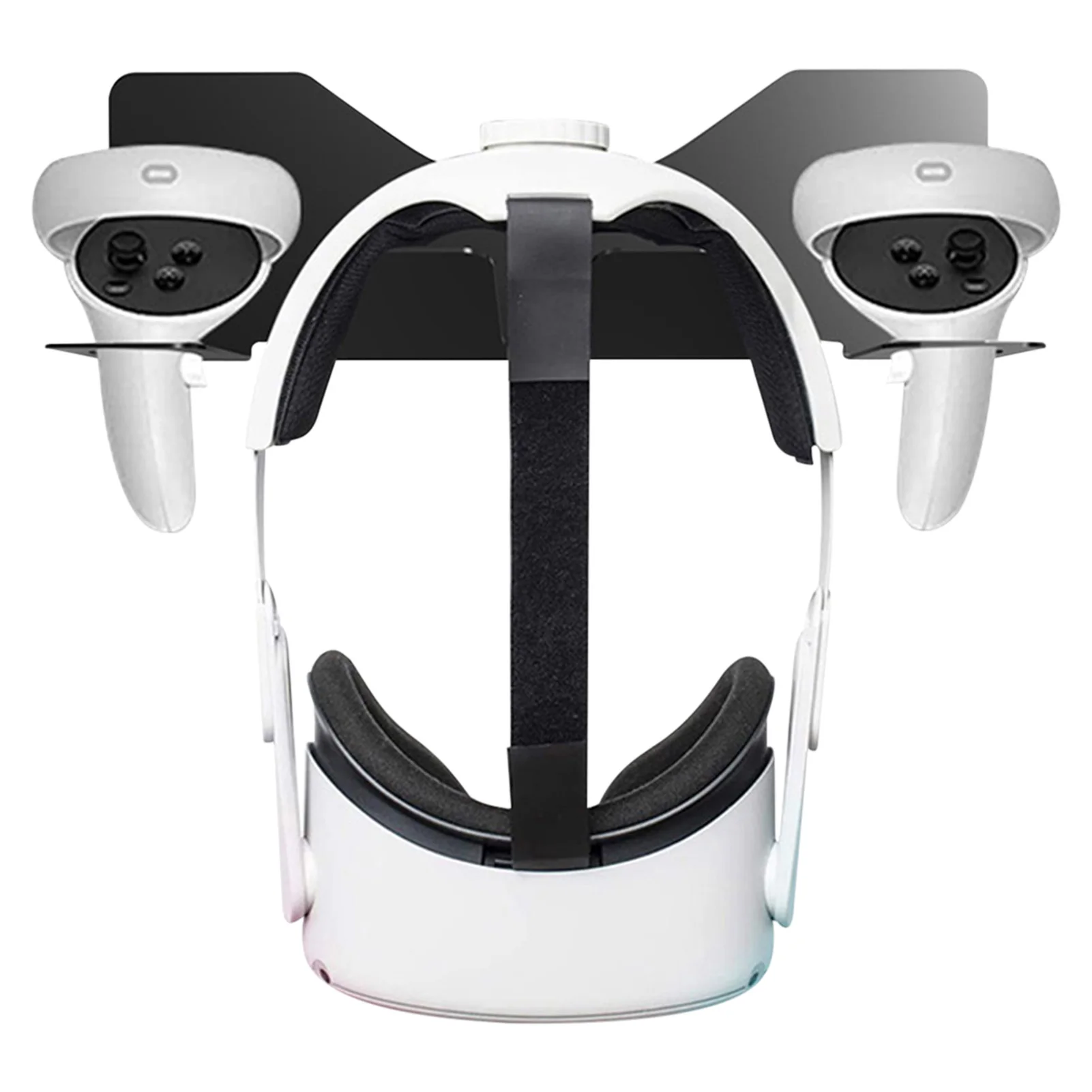 

Металлический Настенный Держатель для гарнитуры виртуальной реальности для Oculus Quest 2, подставка для виртуальной реальности с крючком, полка...