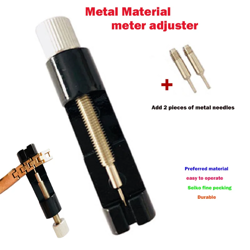 

Strap Link Adjustment Tool Strap Bracelet Chain Pin Remover Metal Adjuster Repair Tool For Men/Women Watches