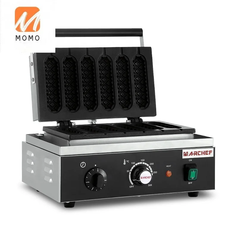

Commercial snack machines 1500W French Corn Hot Dog Waffle Stick Maker With CE