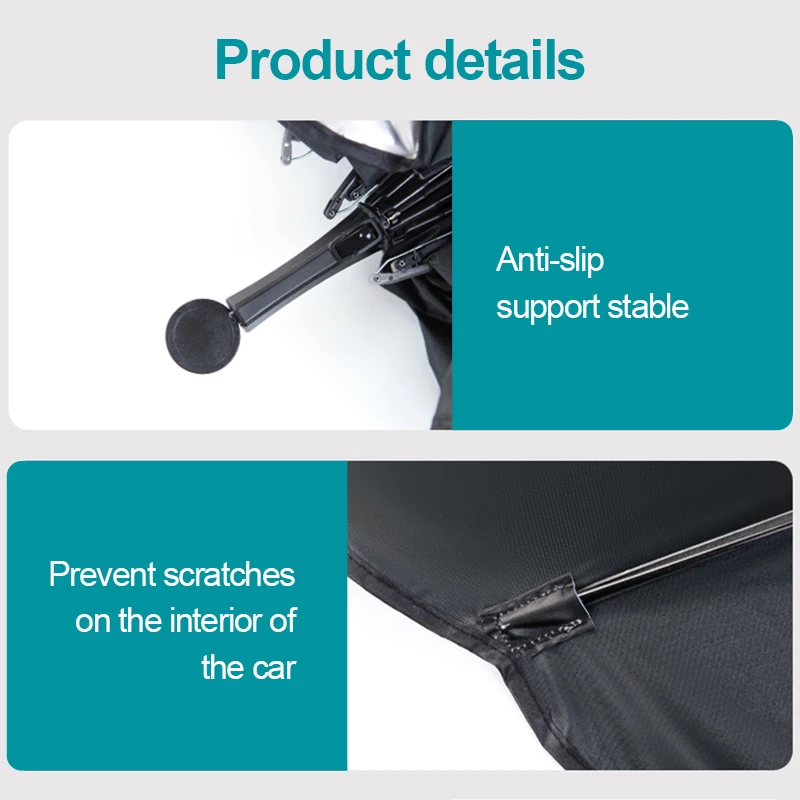 Солнцезащитный козырек для автомобиля солнцезащитный переднего стекла из ткани