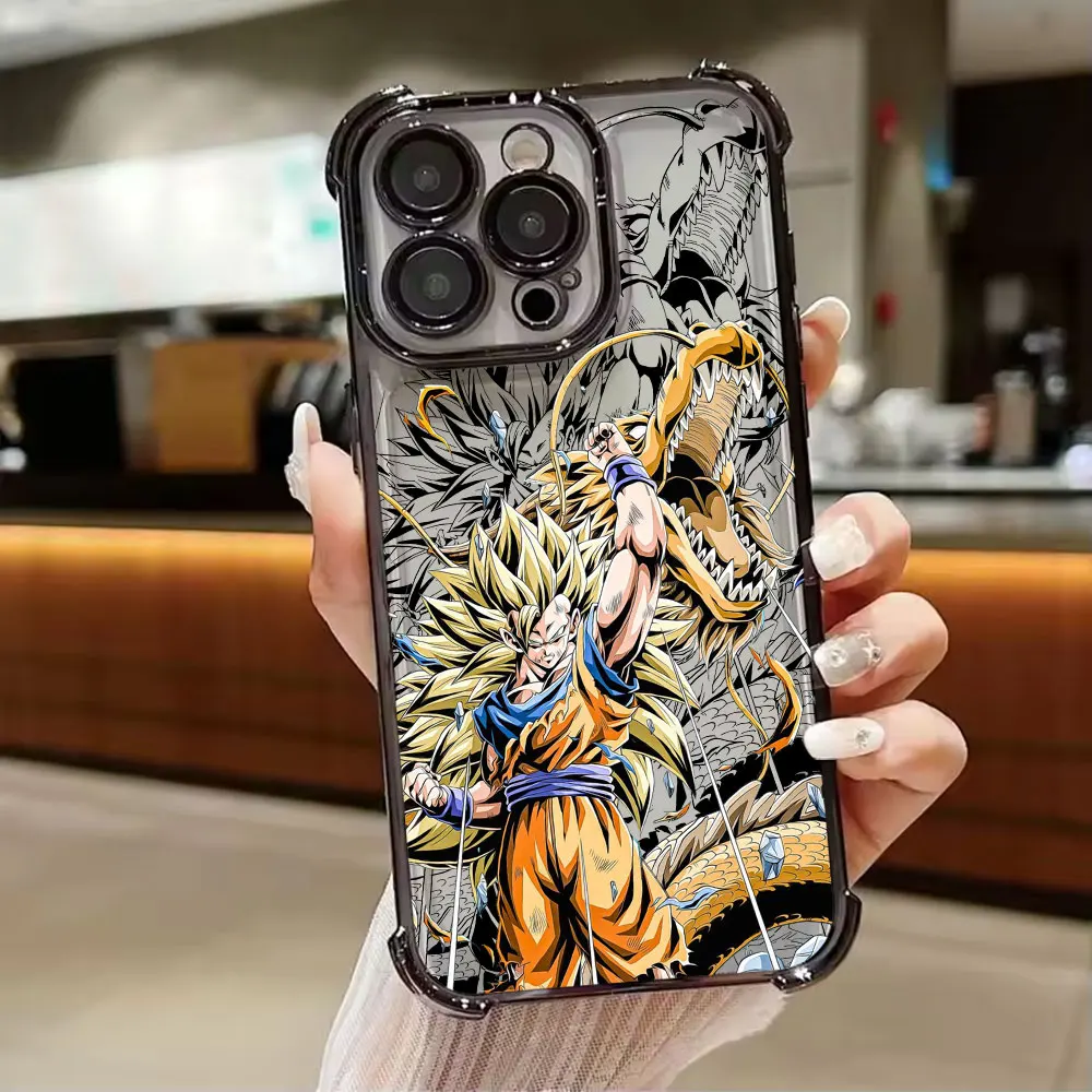 Фото Чехол для Xiaomi 17T 15T 14T Pro, Poco X6 X7 F5 F7 F8 Ultra M7 M8 X8 Pro Max с изображением аниме-персонажей D-Dragons Gokus Balls, силиконовый, мягкий №5