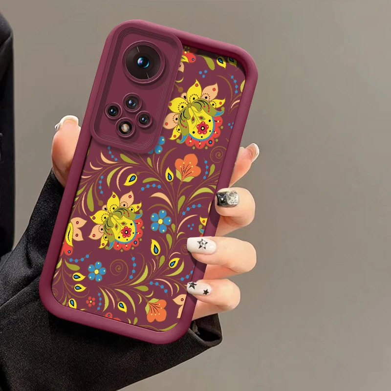 Чехол для телефона Huawei Honor Magic 8 Pro 7 Lite X30 X8B X7B X8A X7A X7D X60 Pro, модный противоударный матовый чехол с цветочным принтом (art.: 3920dafdecdfc) - 3920dafdecdfc