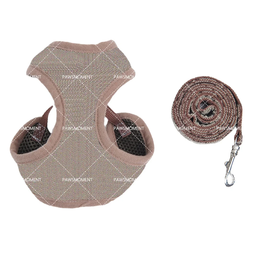 

Designer Dog Harness Pet Fashion Pet Leash Small and Medium Dog Chihuahua Yorkshire Cat Luxury Puppy Collar Accessories Q-001