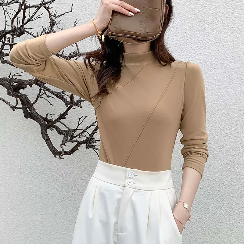 

Clothing T Shirt Woman Off White Korean Fashion Streetwear Clothes Top Cute Women's Tshirt High Quality Autumn New Pullover Tops