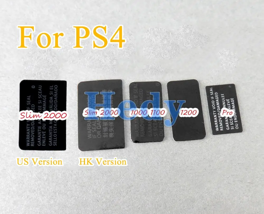 Наклейки для консолей Playstation PS4 Slim 2000/1000 1100/1200/Pro 6 шт. | Электроника