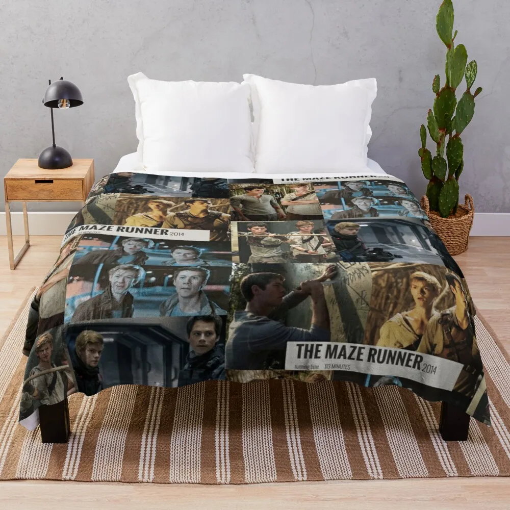 

Newt and Thomas Throw Blanket blanket with fur thin blankets