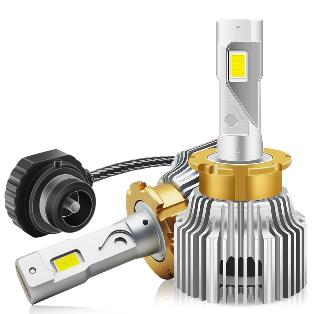 2 шт. Ксеноновые Светодиодные лампы для фар Fenikso D1S D2S D3S D4S D5S D8S Canbus 60 Вт D1R D2R D3R