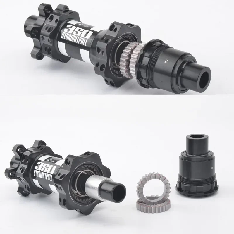 Ступицы DT Swiss Mountain Bike freio a disco 350 cotovelo de tração reta impuls Bravo 28H MTB QR TURU SRAM XX1 12S 141 148 142 1