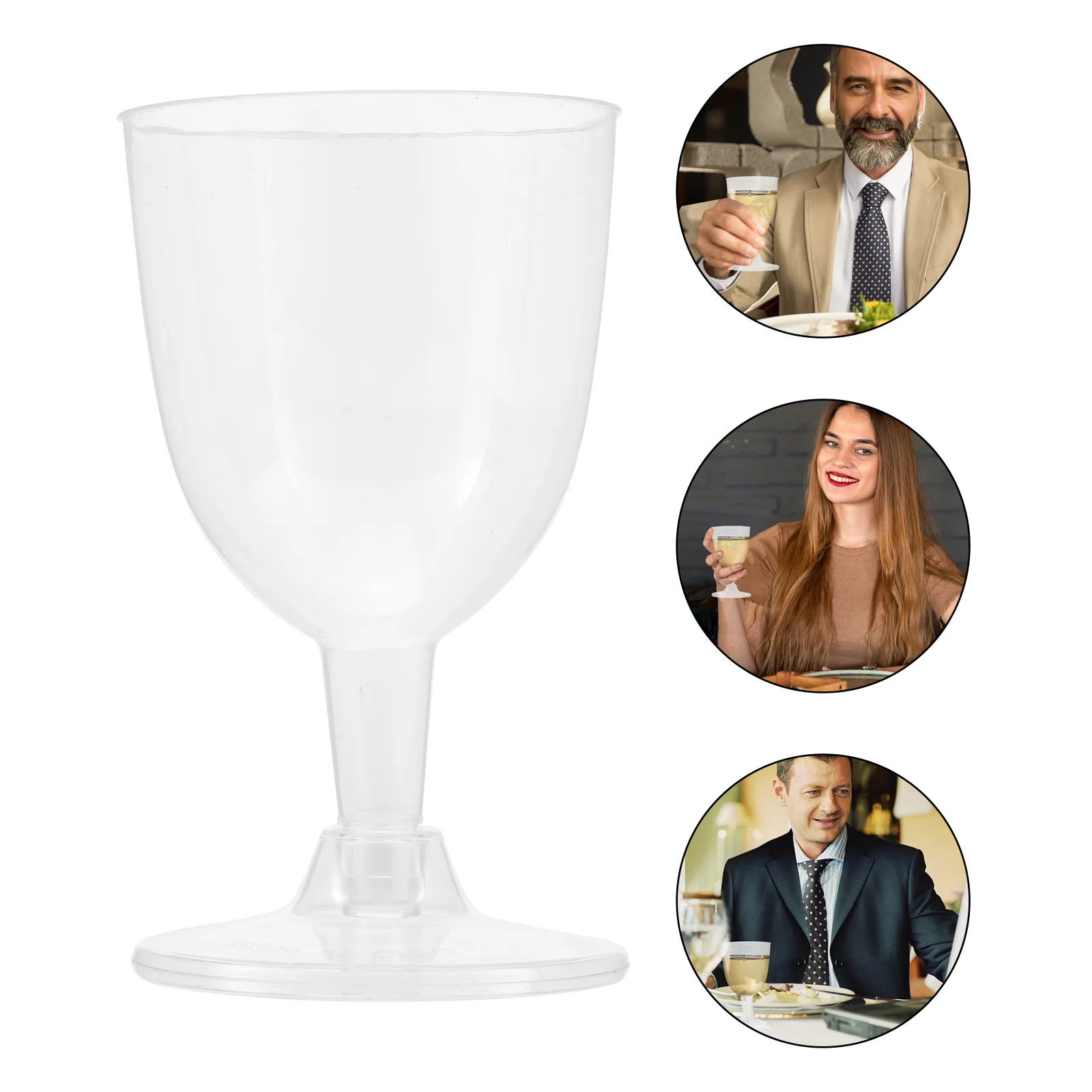 

Cups Bowl Cup Dessert Pudding Mousse Ice Cream Partywine Clear Mini Wedding Disposable Cocktail Glasses Dishtoasting Goblets