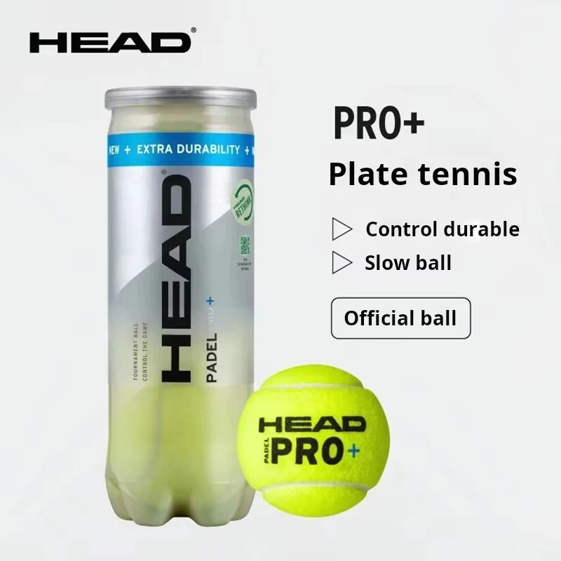 Теннисные мячи HEAD Paddle 3B HEAD PADEL Тренировочный мяч для соревнований 1 банка = 3 мяча Тип управления скоростью Специально для падельного тенниса (art.: 3920d231e7ffb) - 3920d231e7ffb