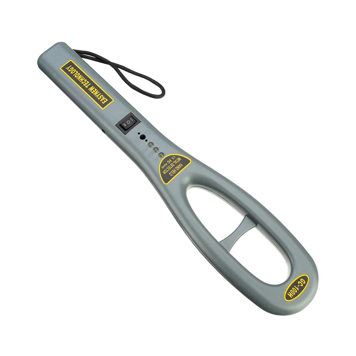 

GC101H Portable Handheld Metal Detector Body Scanner Security Equipment Metal Detector Super Scan Light Counter