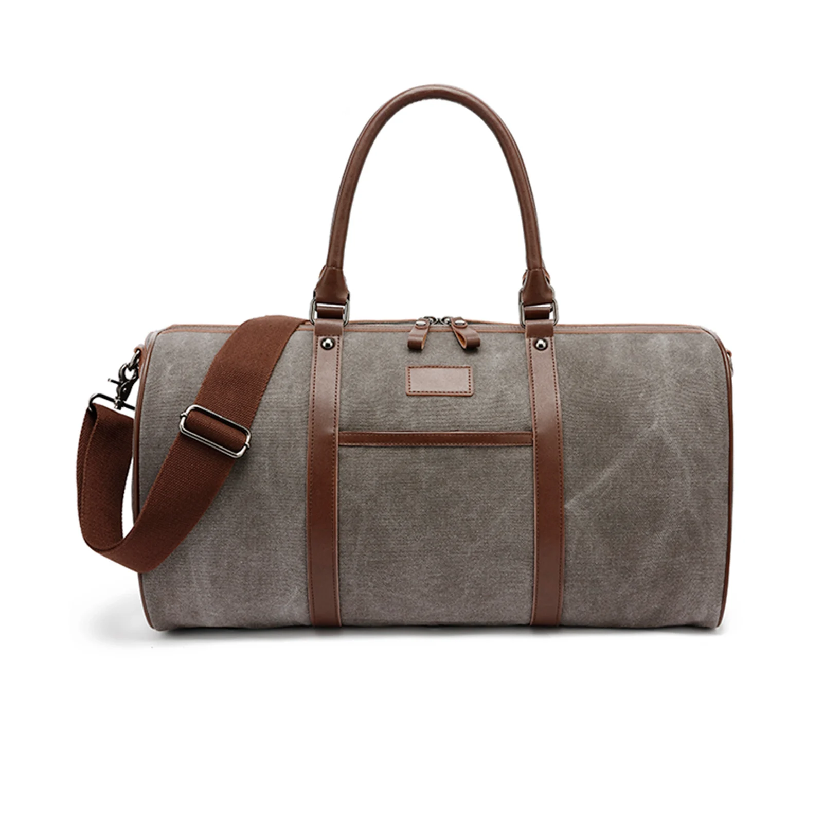 

FANDARE Canvas Duffle Bags Men Women Travel Duffle Bag Fitness Weekend Overnight Bag Vintage Bags Handbags With Shoulder Straps