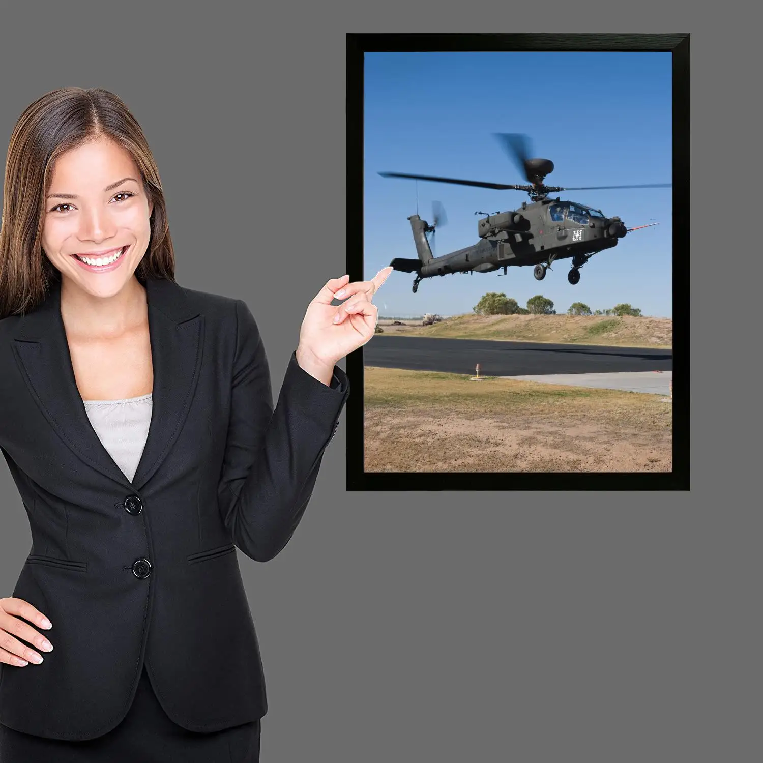 ah64 apache Холст Художественный постер и настенное искусство печать с картинками