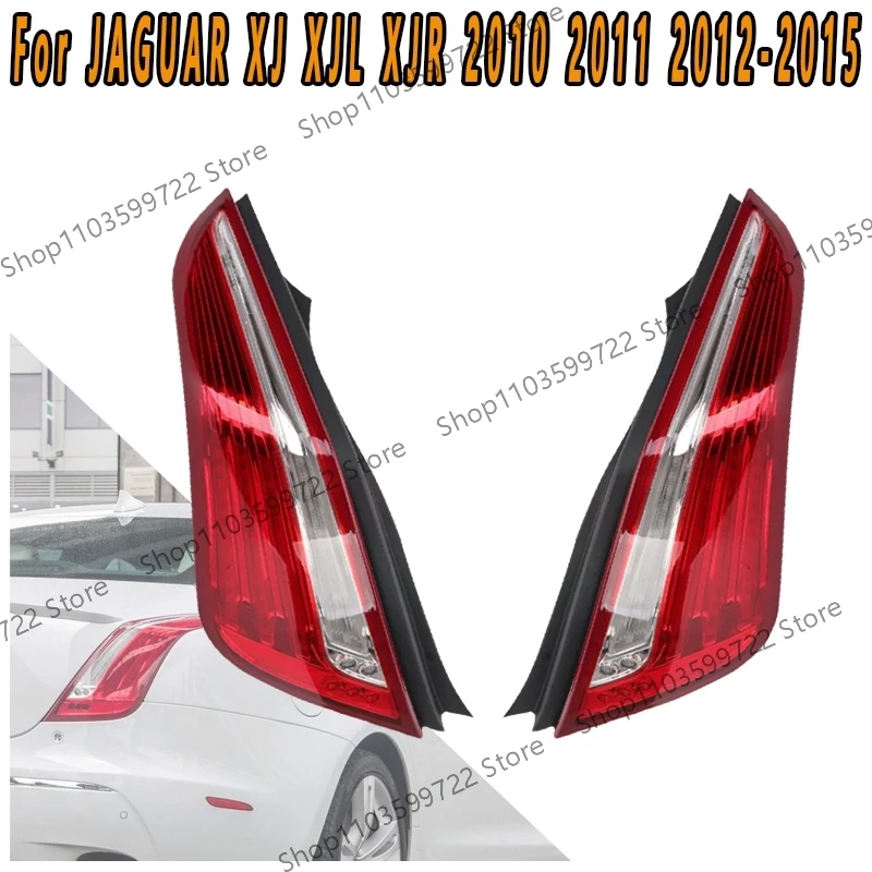 Фото Для JAGUAR XJ XJL XJR 2010 2011 2012 2013 2014 2015 задний фонарь указателя поворота, сигнальный светильник дальнего света, стоп-сигнал №1