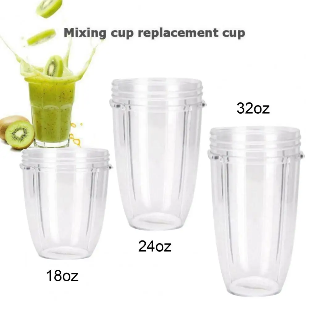 Juice Extractor Mug Cup Plastic Crushed Ice Cup 3 Sizes Maki