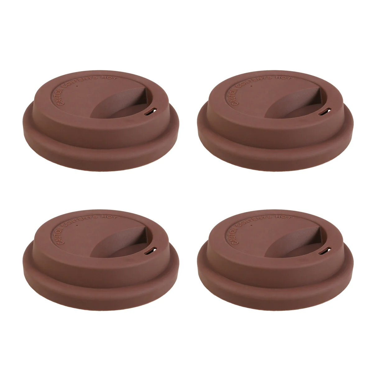 

Silicone Coffee Cup Lid Silicone Travel Mug Cover Glasses Tumblers Mug Lid Reusable Drinking Cup Covers 4 Coffee
