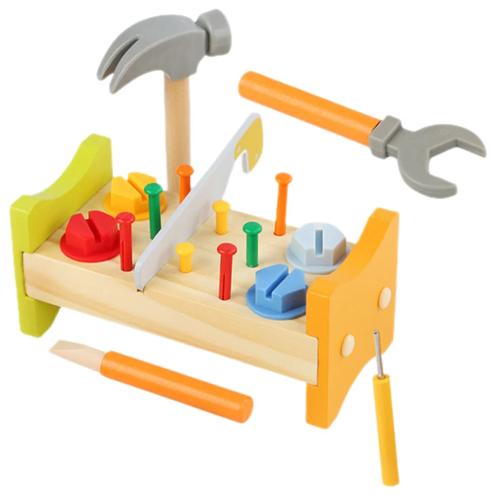 

Toddler Workbench Toys Kids Kids Hammer Baby Musical Toys Tools Blocks Fine Motor Skills Toy