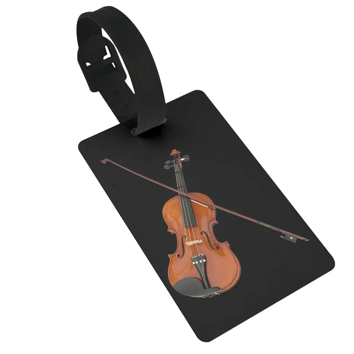 Классические аксессуары для скрипки путешествий милый багажный бирка из ПВХ