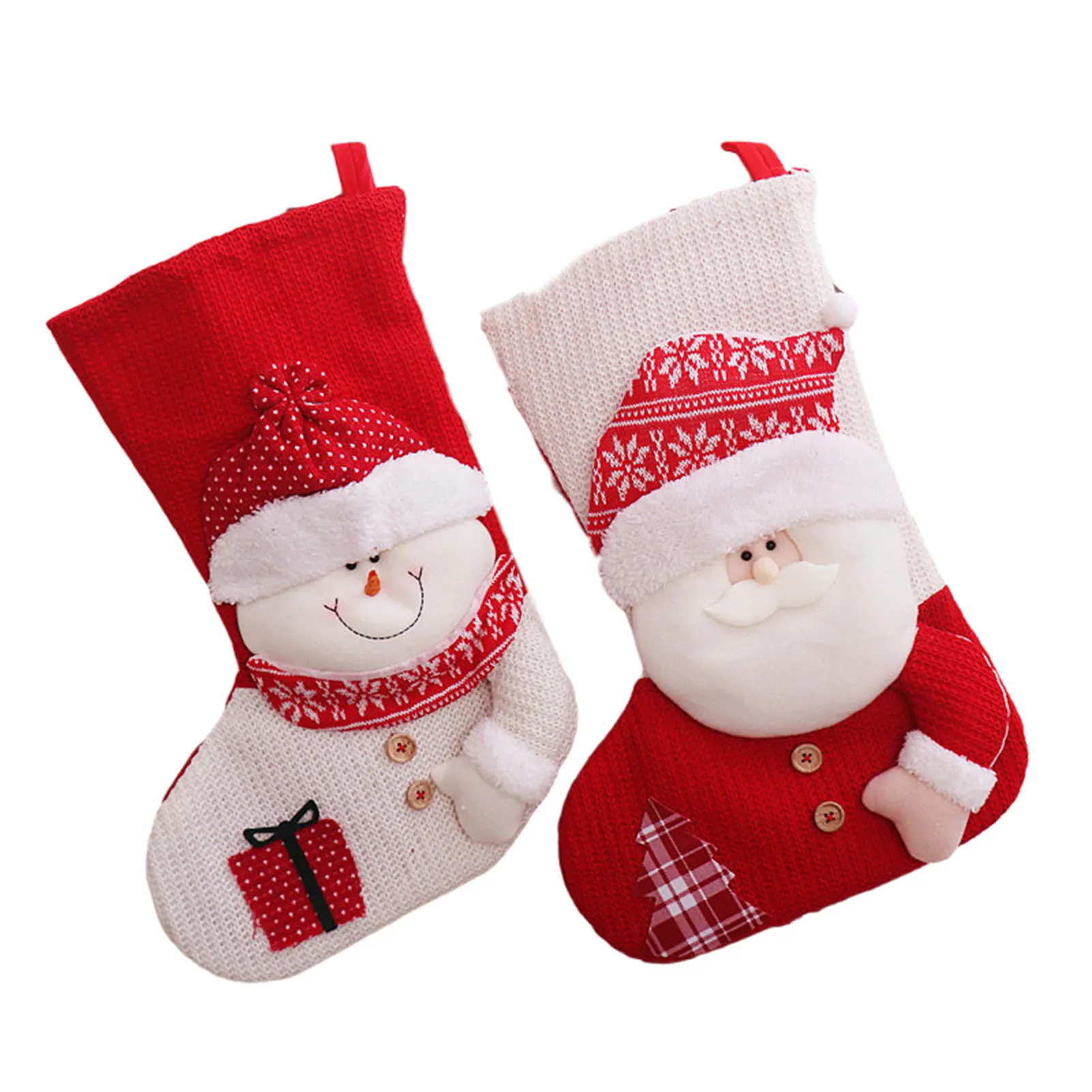 

Christmas Stocking Gift Holder Multi Purpose Stockings Preparing Gifts for Friends Families