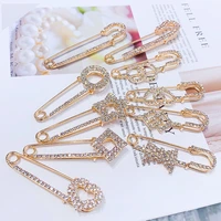 trendy women jewelry accessories brooch pin rhinestones brooches for women clothes decoration buckle pins badge gifts for girls