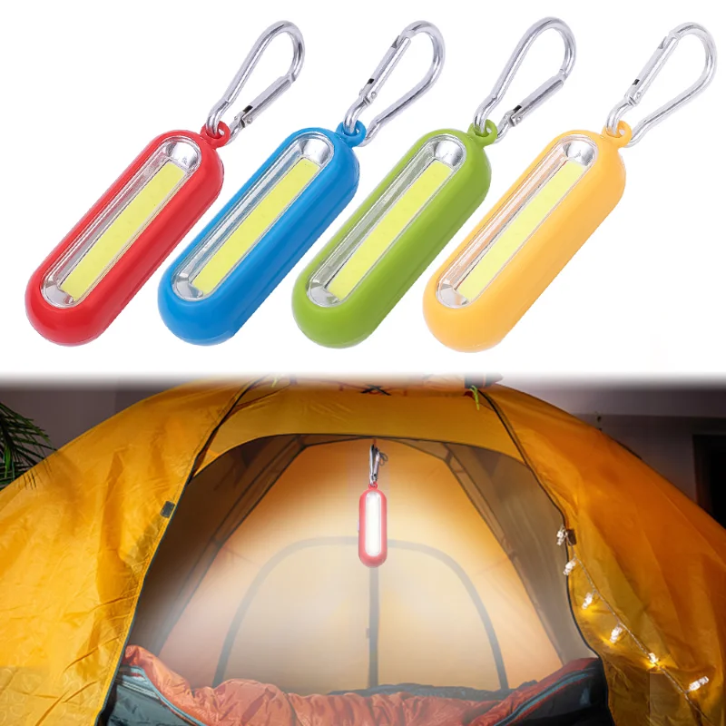 

Multifunctional Keychain Light Camping Flashlight Mini LED Keychain Light Outdoornight Night Fishing Emergency Car Work Lights