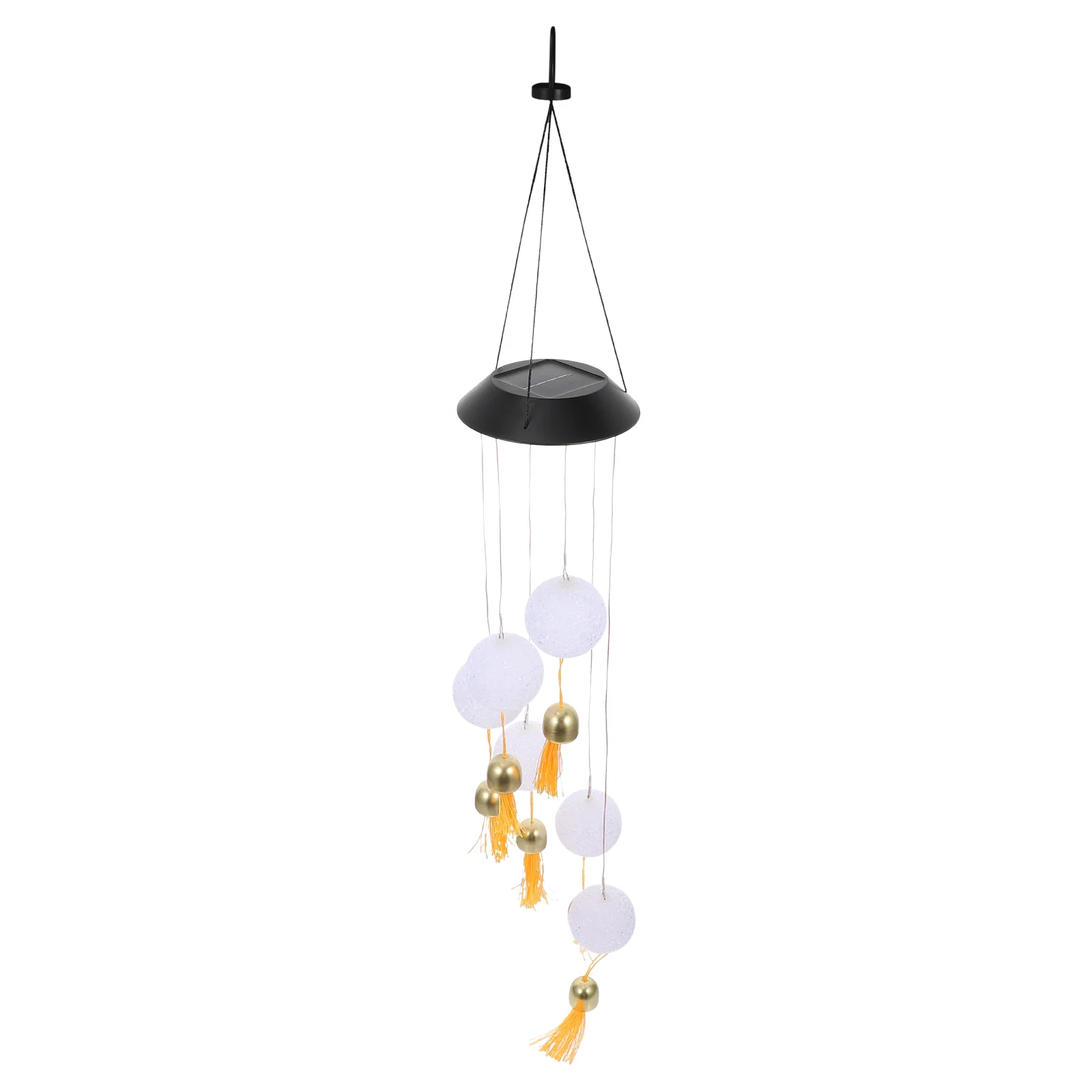 

1pc Solar Wind Chime Pendant Shape Hanging Pendant Garden Hanging Decor