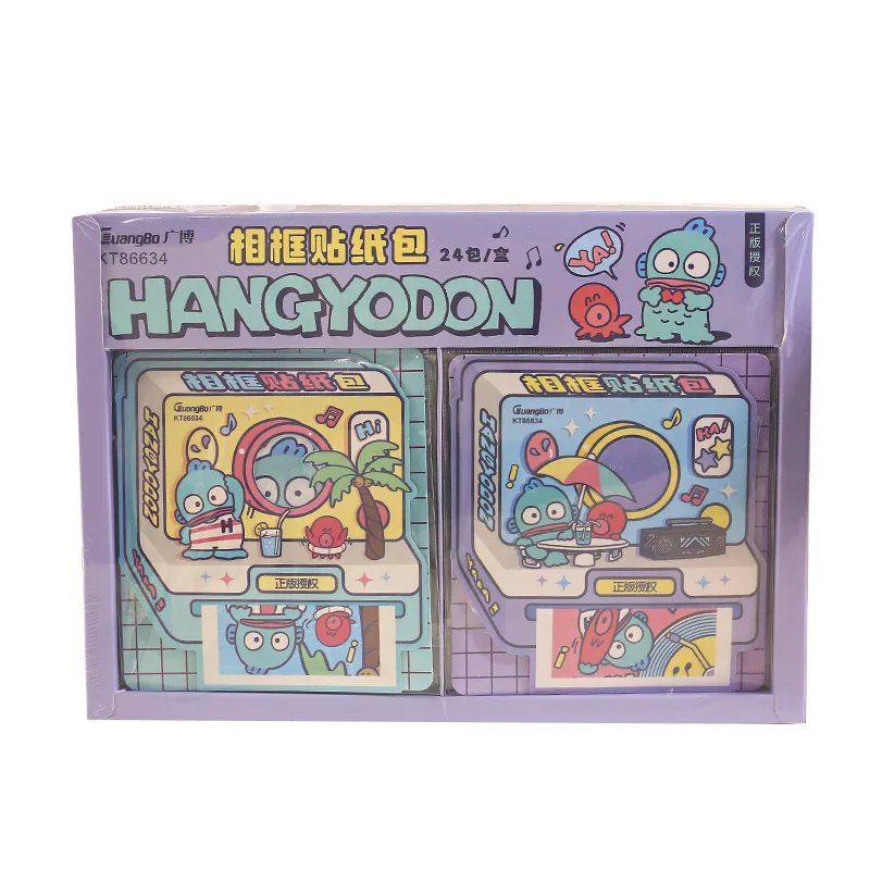 12pack/ лот Sanrio Hangyodon фото рамки стикеры Cartoon Scrapbooking DIY дневник декоративные альбом