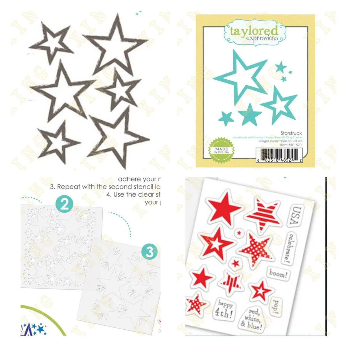 

2022 New Little Bits Stars Metal Cutting Dies and Silicone Stamps Stencil Diy Scrapbooking Paper Handmade Album Stamp Die Sheets