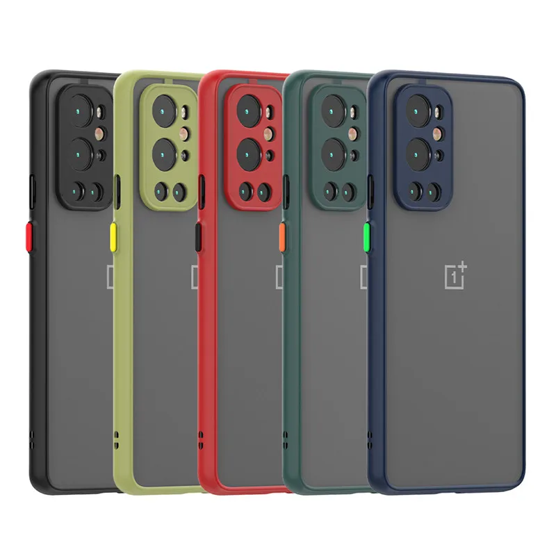 Роскошный Жесткий матовый чехол для OnePlus 9 Pro 9RT 9R 8T 8 7 7T 6T Nord 2 CE One Plus RT бронированный