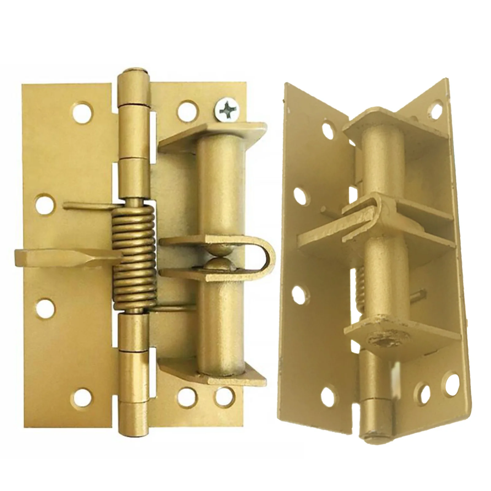 

Self-closing Door Hinges Self-Closing Spring Gate Door Hinges Internal Positioning Hinge Spring Self-Aligning Hinge Automatic