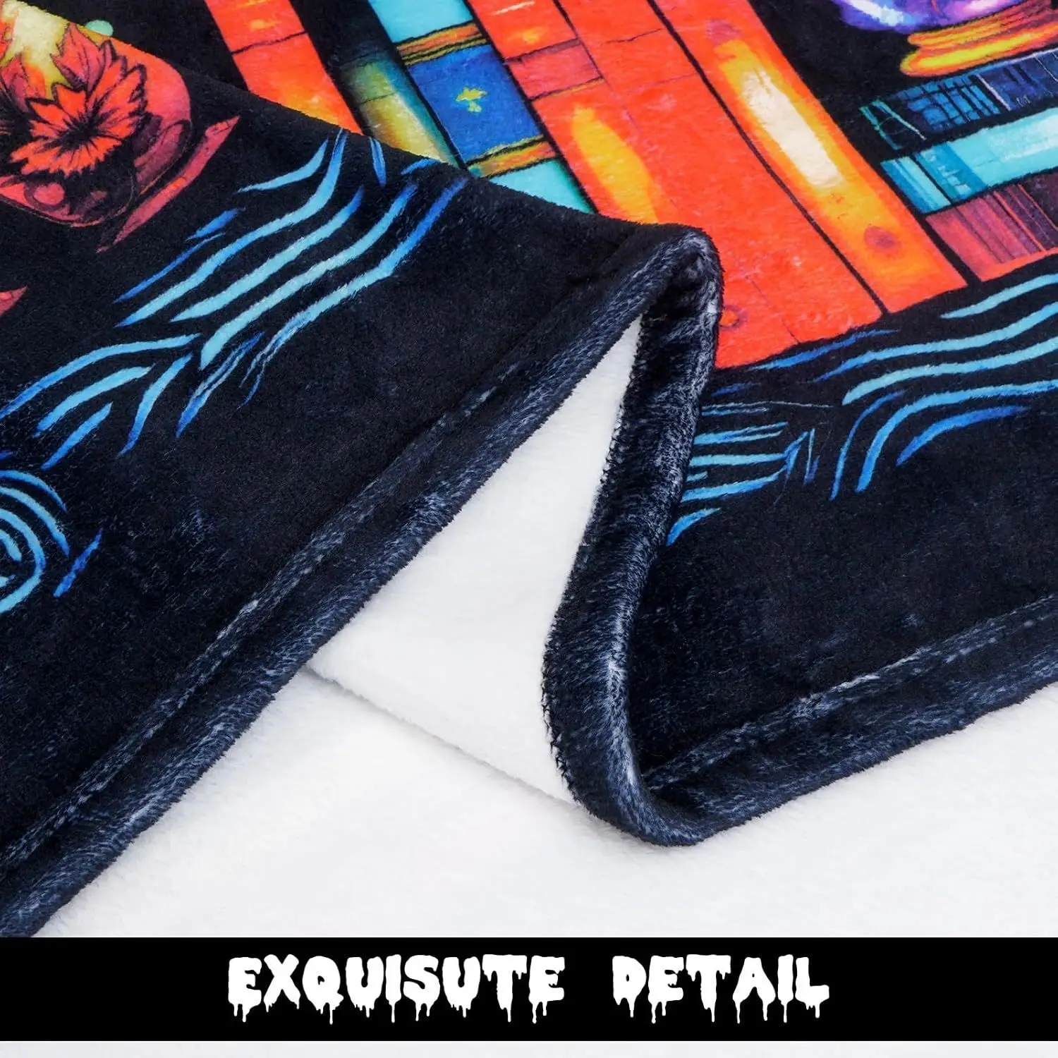 Новые Индивидуальные одеяла искусственное одеяло в виде черепа Волшебная книга