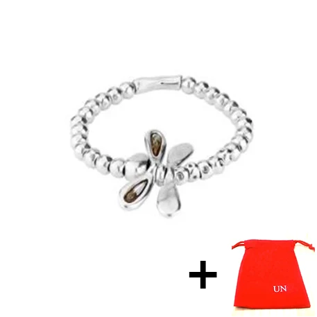 

2022 Новый, подходит для UNO DE 50, модный, гальванизированный, 925, женский, белый нишевый браслет с бабочкой, популярный ювелирный подарок