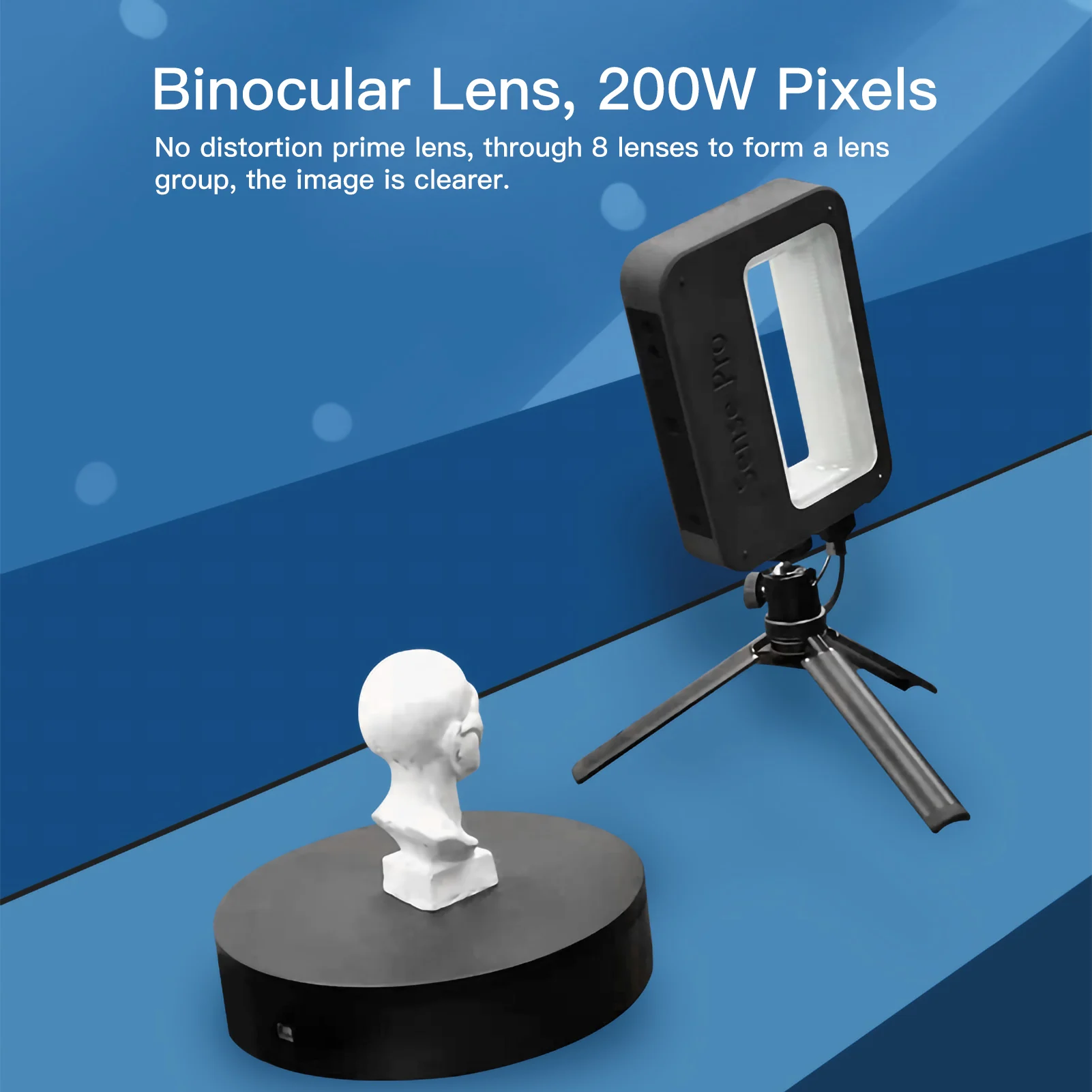 Ручной 3D сканер Sense Pro портативный 3d-сканер для моделирования высокая точность 0 3