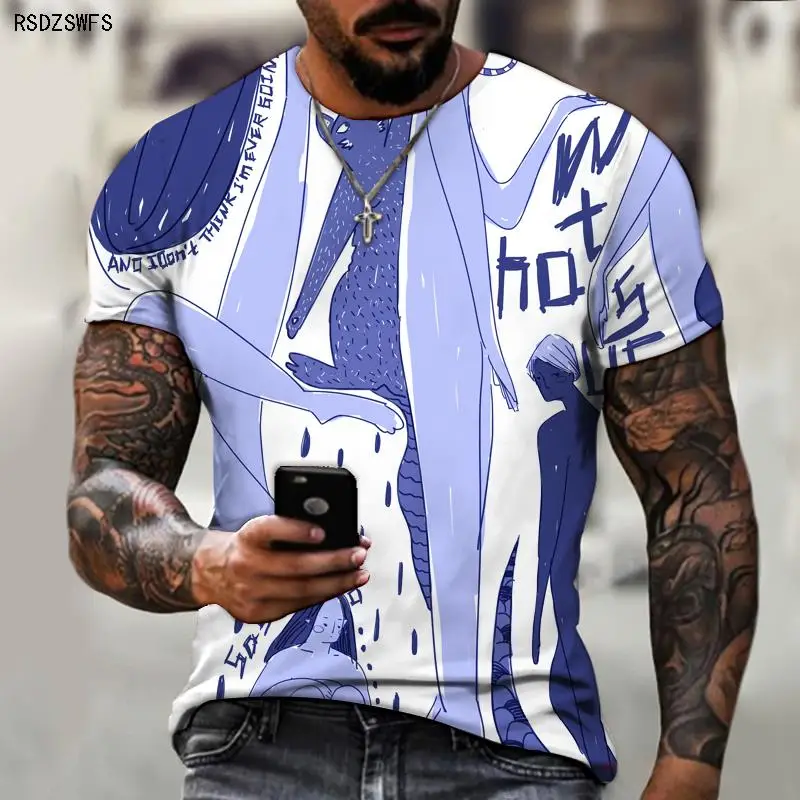 

Europe, America, Belgium Art Retro Style 2021 New Fashion Men's Summer T-shirt Casual Fashion Football Jersey