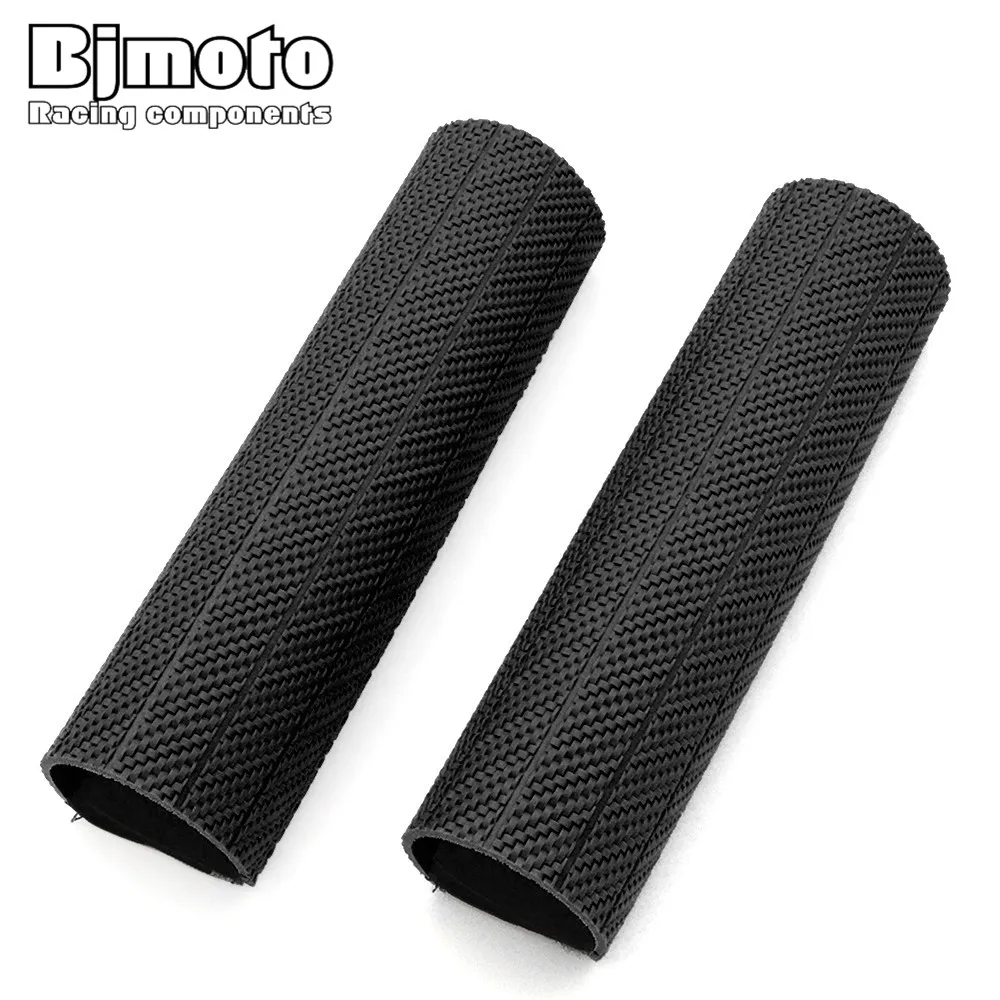 2 шт. универсальная защита передней вилки мотоцикла амортизаторы резиновая