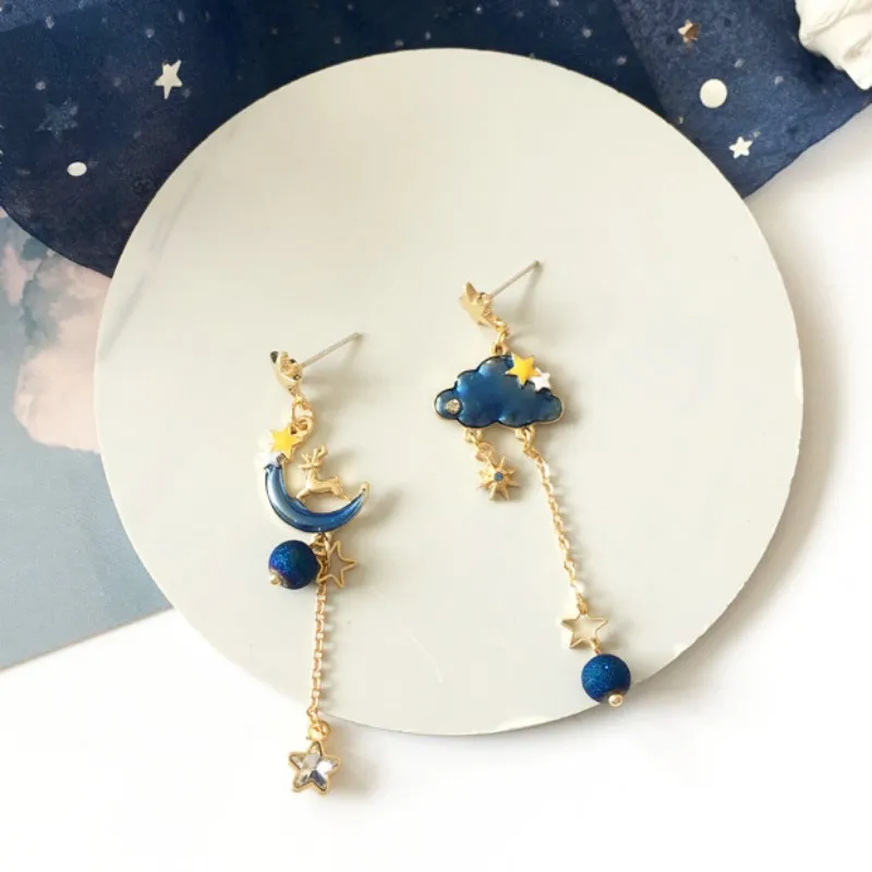 Серьги-капельки TimLee из сплава