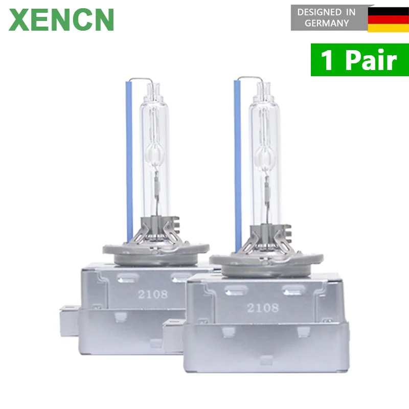 XENCN оригинальная HID D1S D2S D3S D4S D5S D8S ксеноновая фара 35 Вт D2R D4R 5500K чисто белая Автомобильная фара с 120% яркими свечами, пара