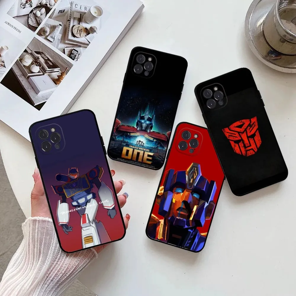 T-трансформеры один телефонный чехол для IPhone 16 15 14 13 12 11 Pro Max Mini 8 7 Plus SE2 X XR XS MAX Silcone