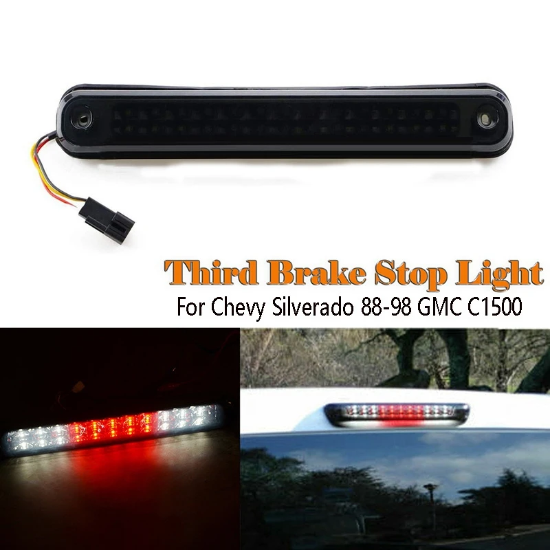 

High Level Mount Rear Brake Light Additional Brake Lights Assembly Tail Brake Light For Chevy Silverado 88-98 GMC C1500